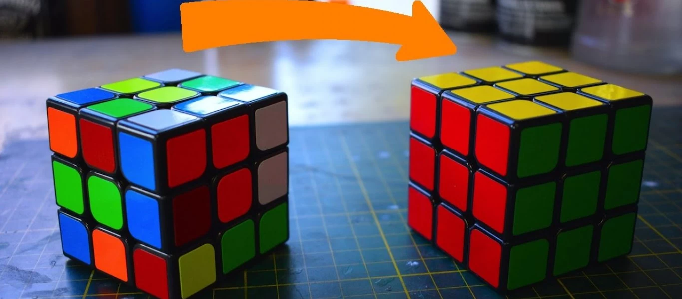 Δείτε πως να λύσετε μέσα σε ένα λεπτό τον κύβο του Ρούμπικ (βίντεο)